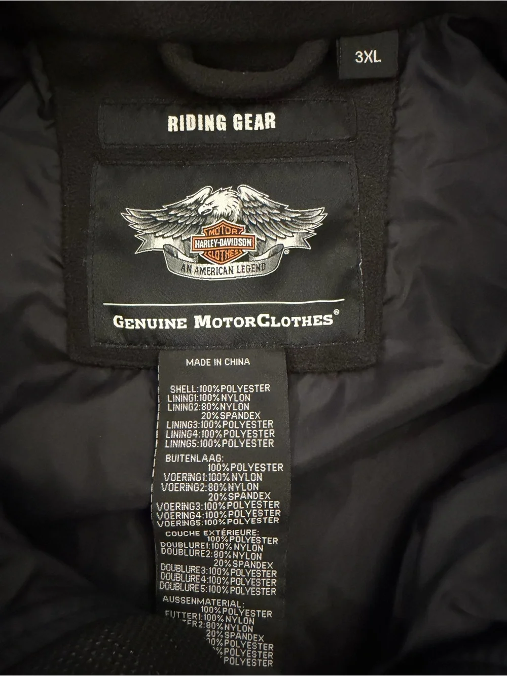 Men’s Harley Riding Jacket - Picture 4 of 4